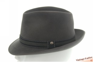Fedora Mayser Garda grey brushed felt 57,5 [as new]